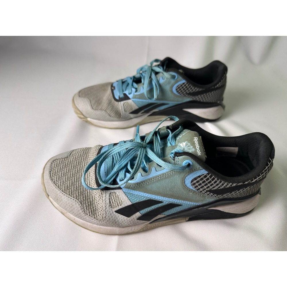 Reebok‎ Floatride Energy Running Shoes Athletic Sneakers Blue Gray US 6.5 Mens